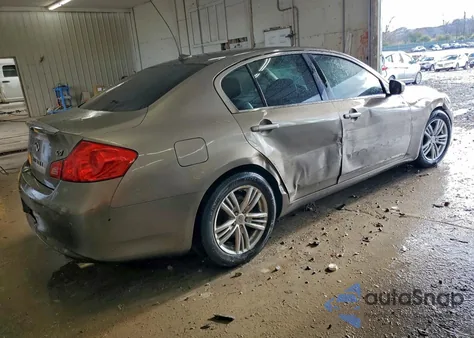 2013 Infiniti G37 Base из США, поврежденный, VIN JN1CV6AP3DM300405